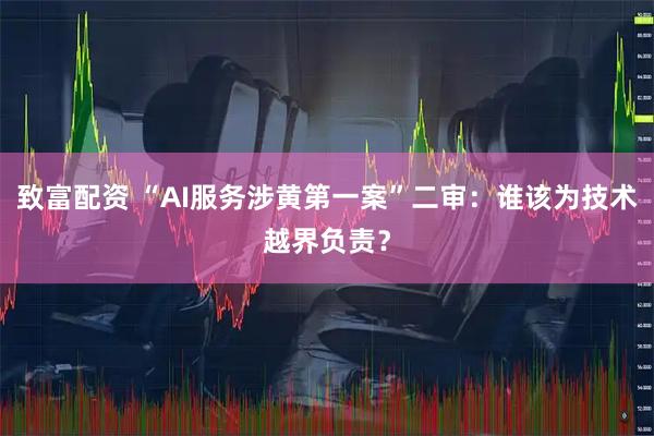 致富配资 “AI服务涉黄第一案”二审：谁该为技术越界负责？